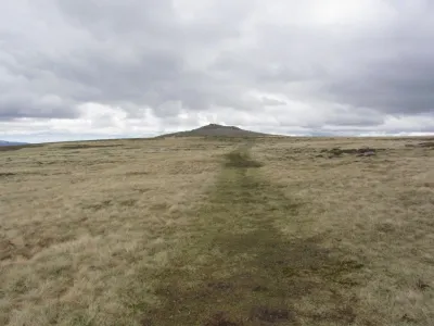 Cairn Bannoch, 1012m Munro in Cairngorms