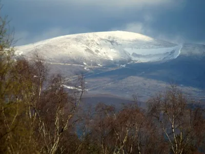 Cairn Gorm, 1245m Munro in Cairngorms