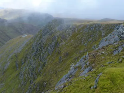 Carn Ghluasaid, 956m Munro in Kintail