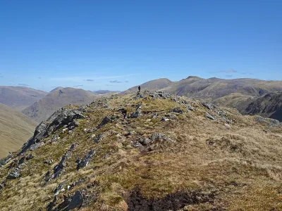 An Socach (Affric), 920m Munro in Loch Ness