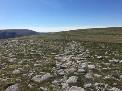 Monadh Mor, 1113m Munro in Cairngorms