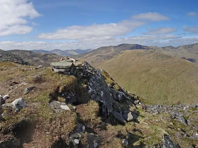 Sail Chaorainn, 999m Munro in Kintail