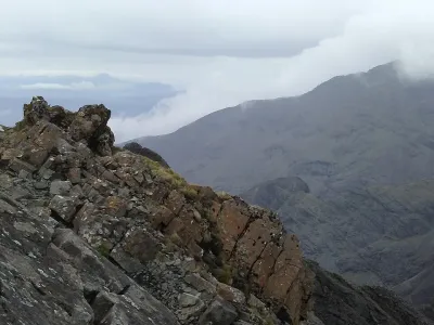 Sgurr a' Mhadaidh, 918m Munro in Islands