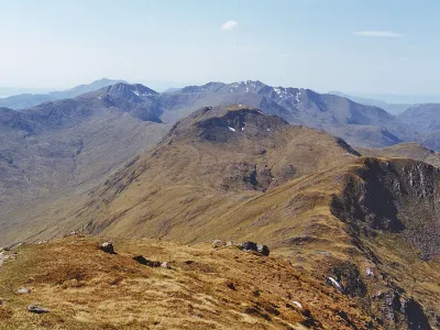 Sgurr an Lochain, 1004m Munro in Kintail