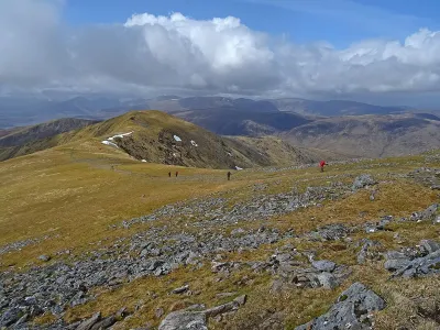 Sgurr Fhuar-thuill, 1049m Munro in Loch Ness