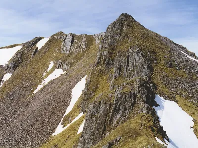 The Saddle, 1012m Munro in Kintail