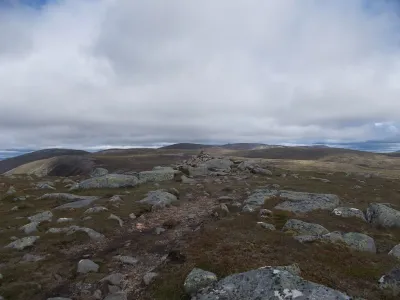 Tolmount, 958m Munro in Cairngorms