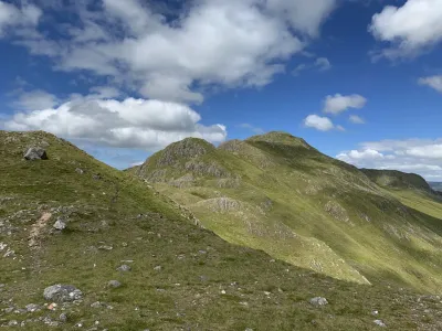 A' Ghlas-bheinn, 918m Munro in Kintail