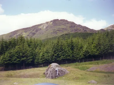 Beinn Ime, 1012m Munro in Loch Lomond