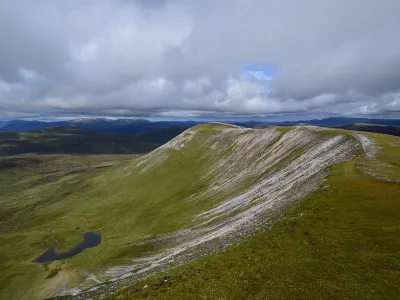 Beinn Iutharn Mhor, 1045m Munro in Cairngorms
