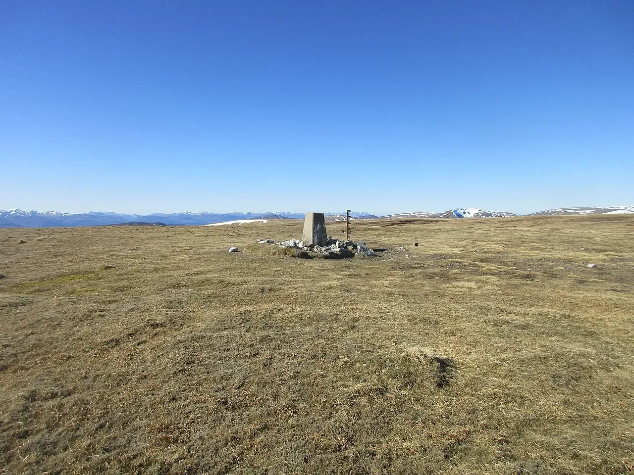 View of A' Bhuidheanach Bheag (936m), Cairngorms, Scotland