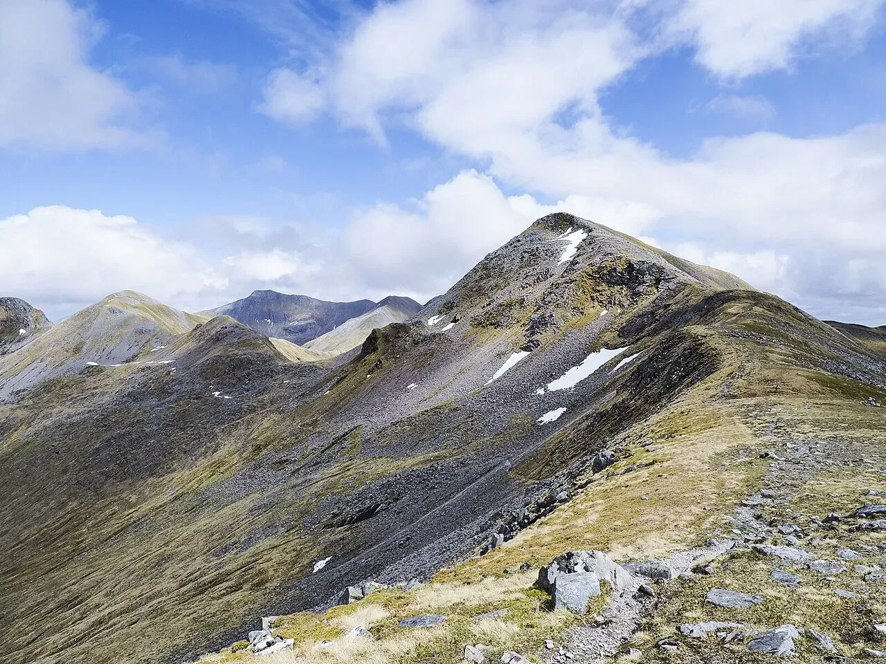 View of Am Bodach (1032m), Fort William, Scotland