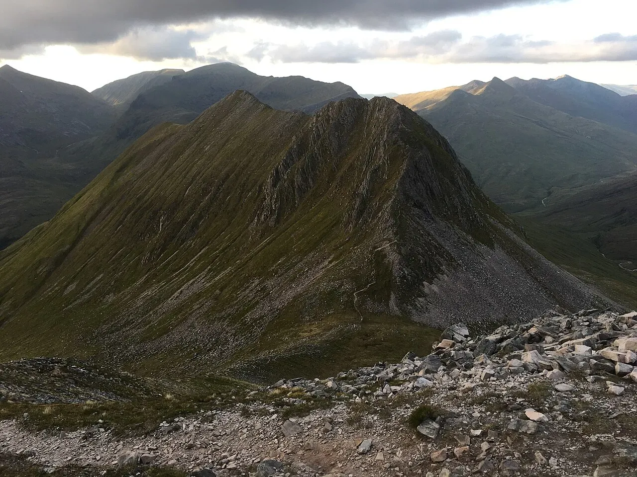 View of An Gearanach (982m), Fort William, Scotland