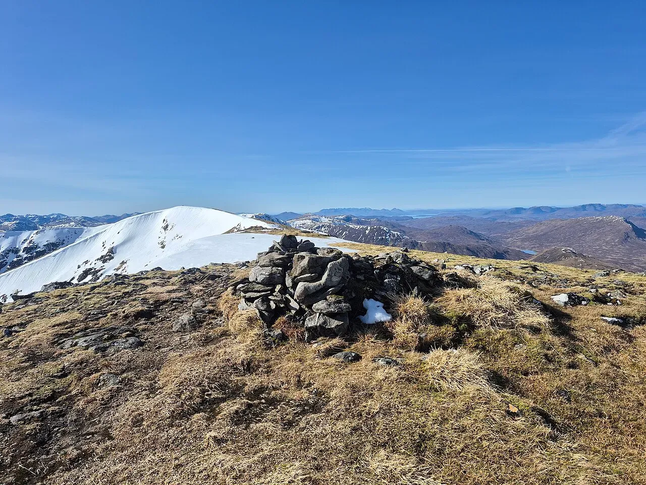 View of An Riabhachan (1129m), Loch Ness, Scotland