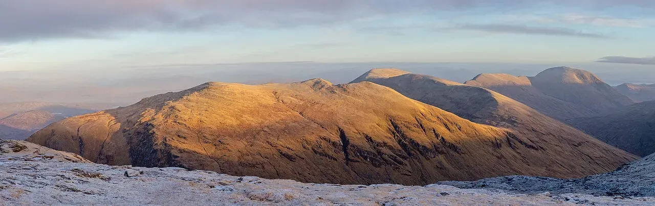 View of Beinn an Dothaidh (1004m), Argyll, Scotland