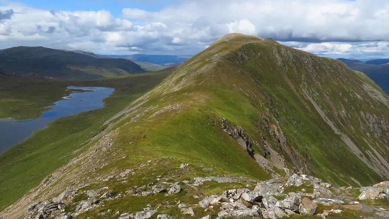 View of Beinn Bheoil (1019m), Cairngorms, Scotland