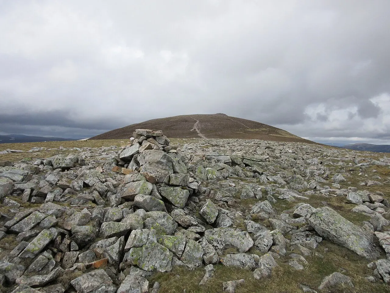 View of Beinn Dearg (Blair Atholl) (1009m), Perthshire, Scotland