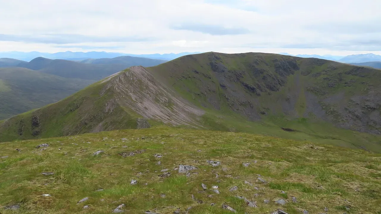 View of Beinn Eibhinn (1103m), Cairngorms, Scotland