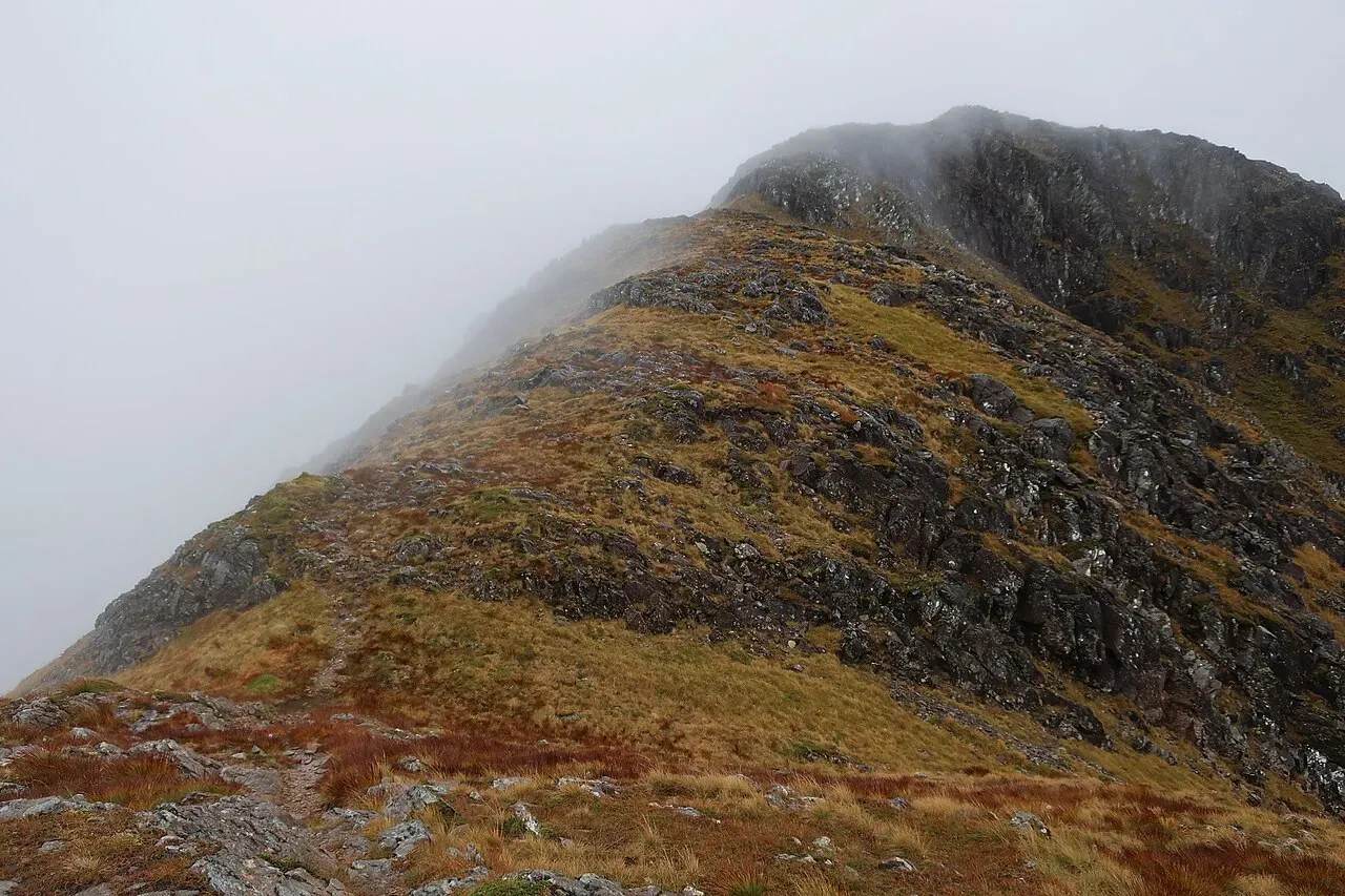 View of Beinn Fhionnlaidh (Argyll) (959m), Argyll, Scotland