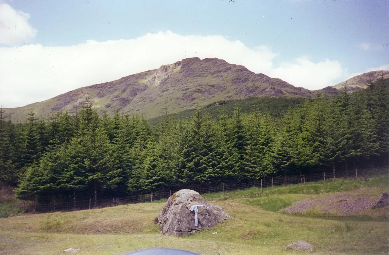 View of Beinn Ime (1012m), Loch Lomond, Scotland