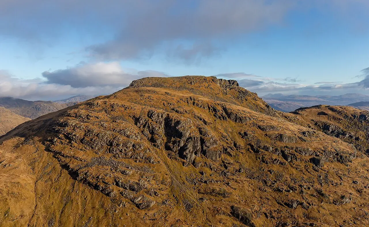 View of Beinn Narnain (927m), Loch Lomond, Scotland