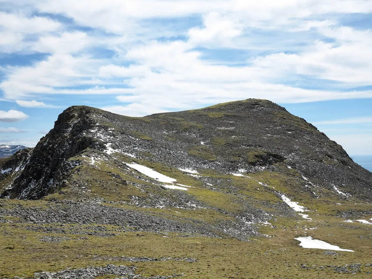 View of Beinn Sgritheall (974m), Kintail, Scotland