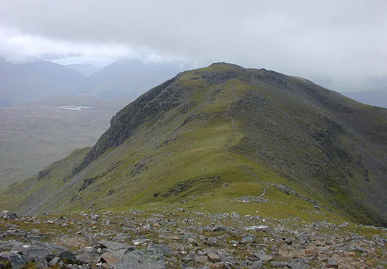 View of Ben Challum (1025m), Argyll, Scotland