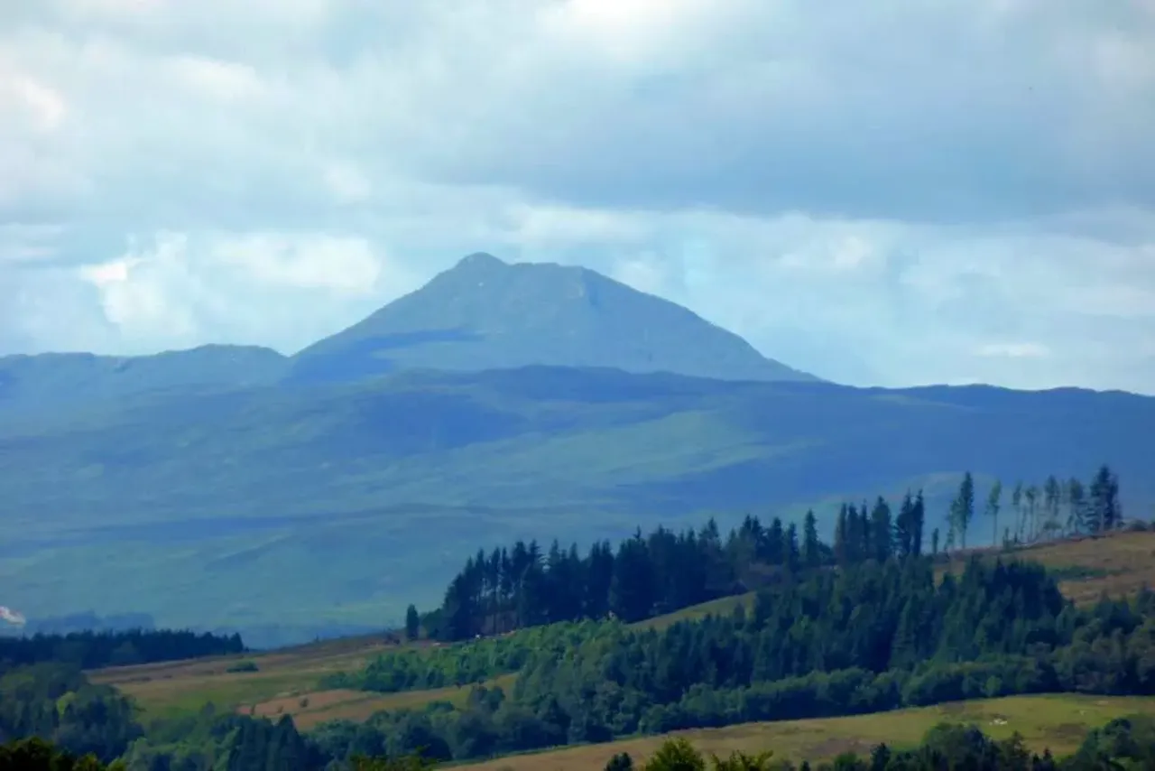 View of Ben Lomond (974m), Loch Lomond, Scotland