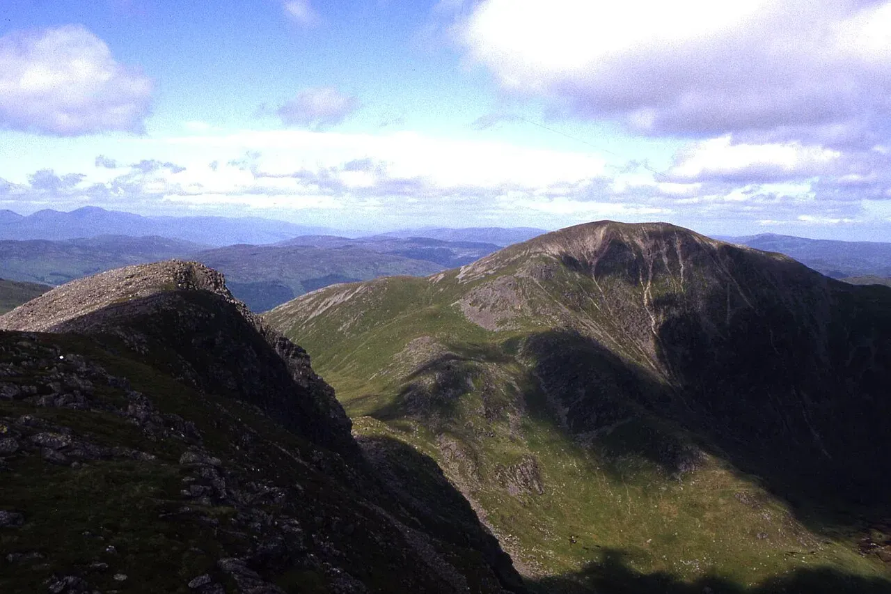 View of Ben Vorlich (Loch Earn) (985m), Perthshire, Scotland