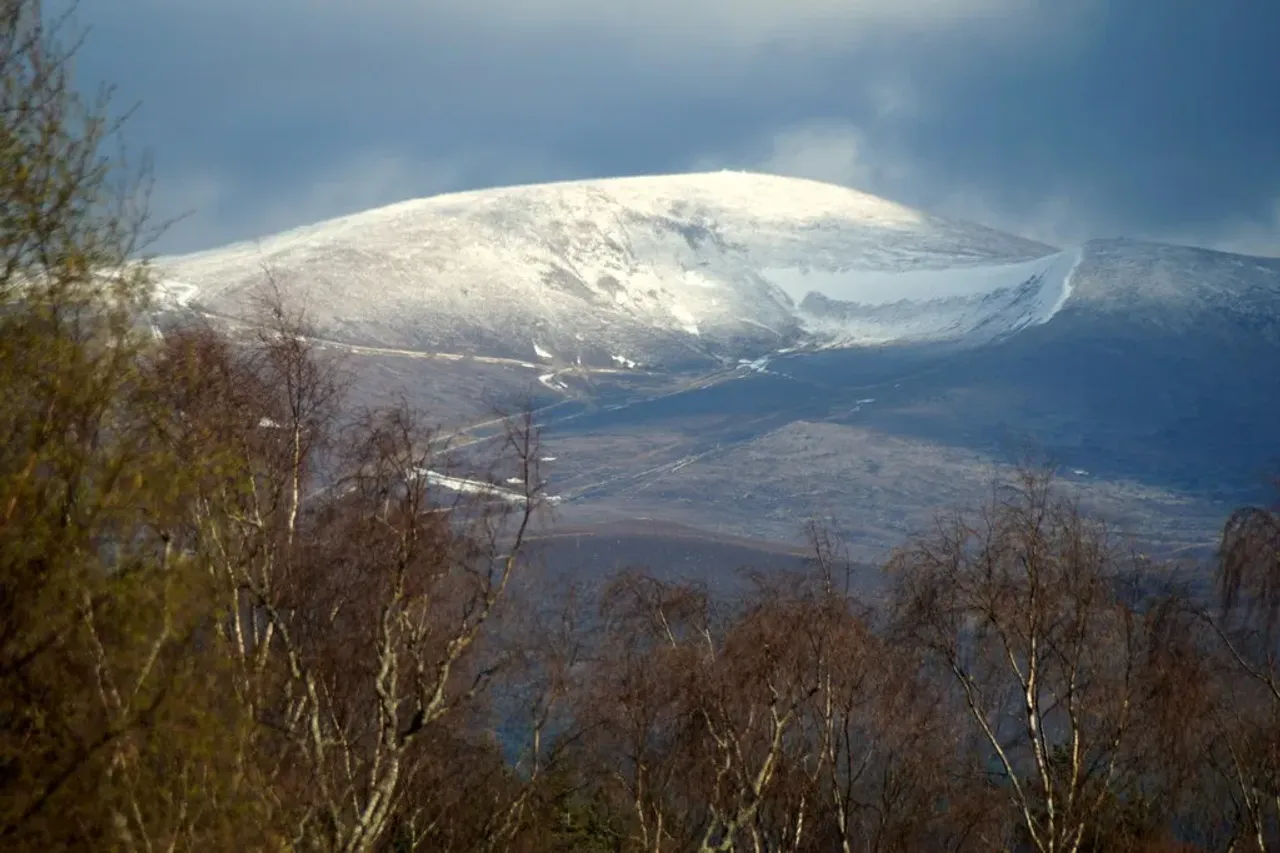 View of Cairn Gorm (1245m), Cairngorms, Scotland
