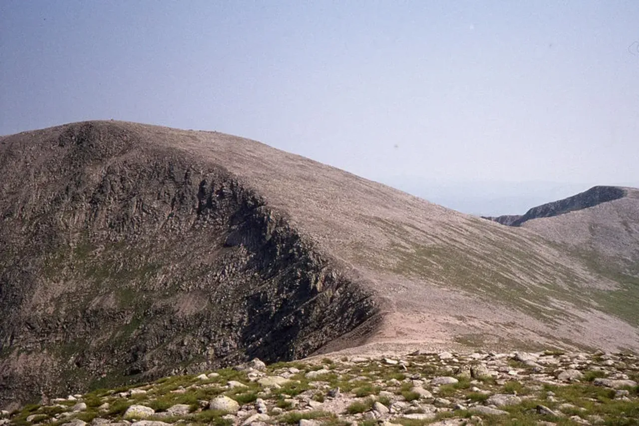 View of Cairn Toul (1291m), Cairngorms, Scotland