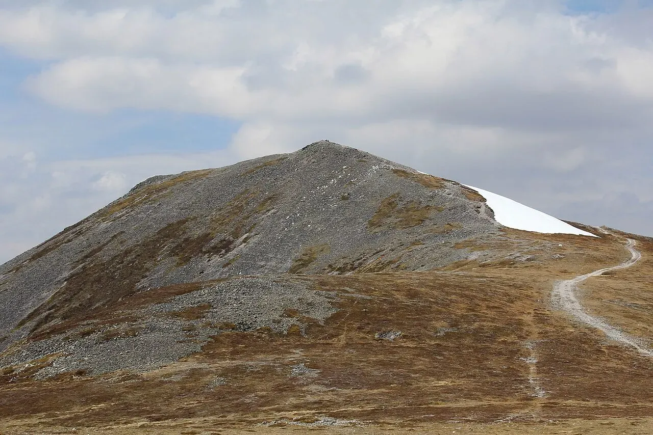 View of Carn a' Chlamain (964m), Perthshire, Scotland