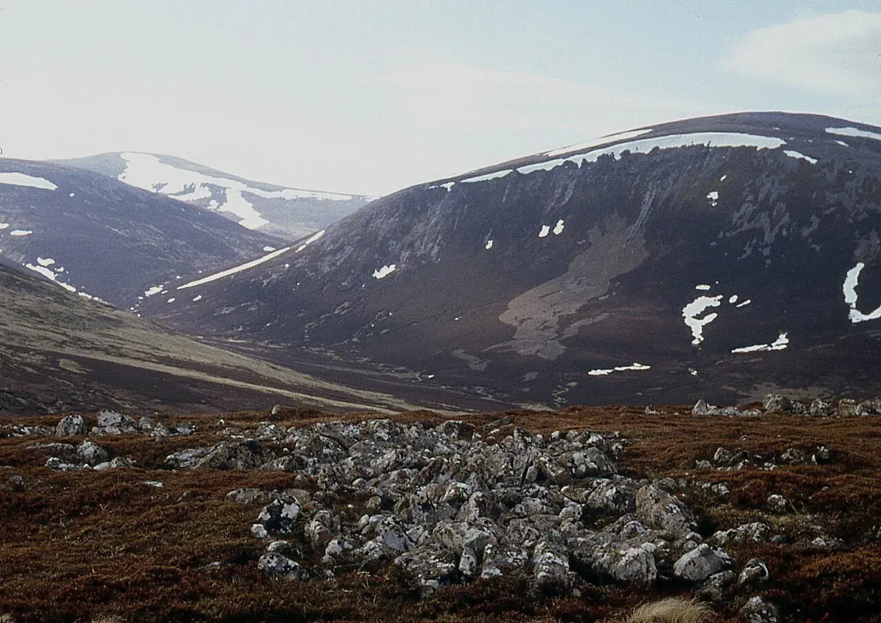 View of Carn an Righ (1029m), Perthshire, Scotland