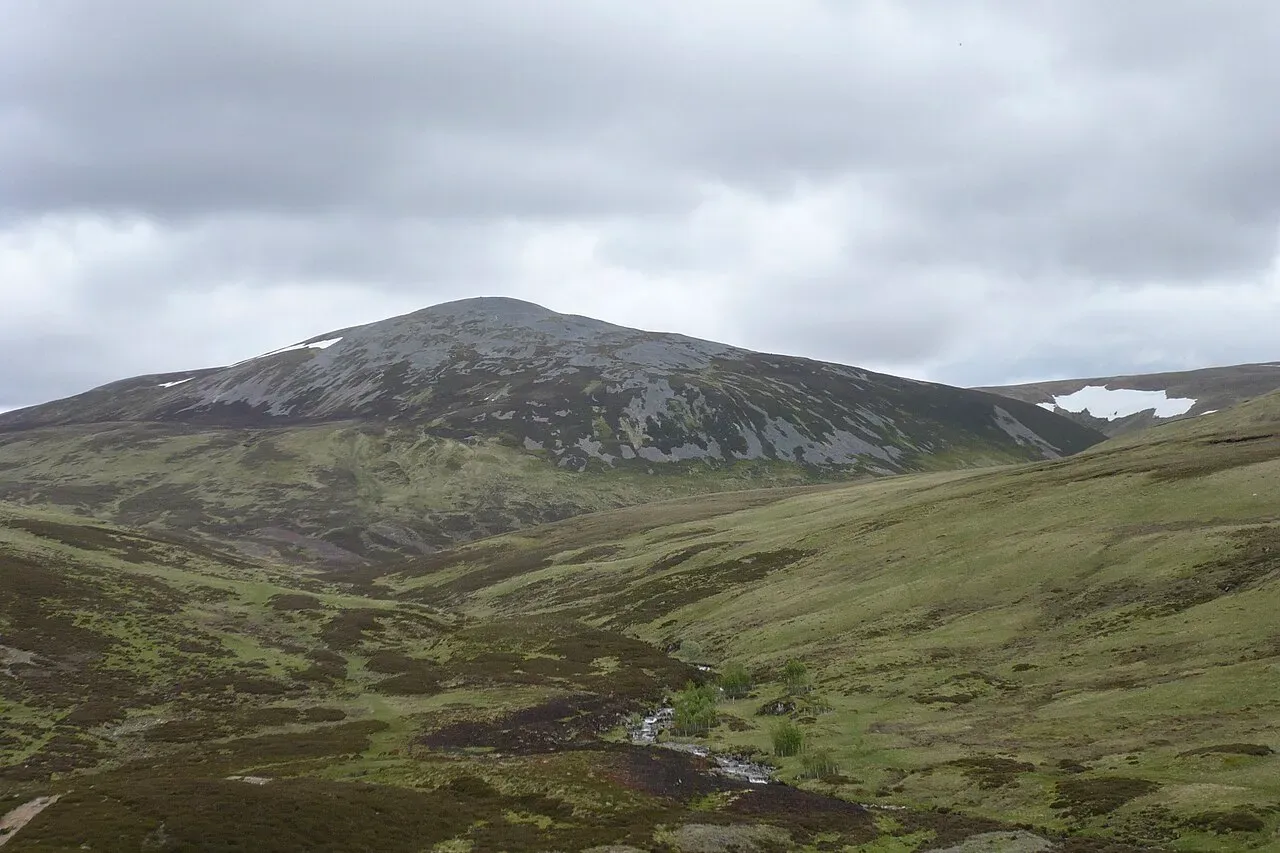 View of Carn an Tuirc (1019m), Cairngorms, Scotland