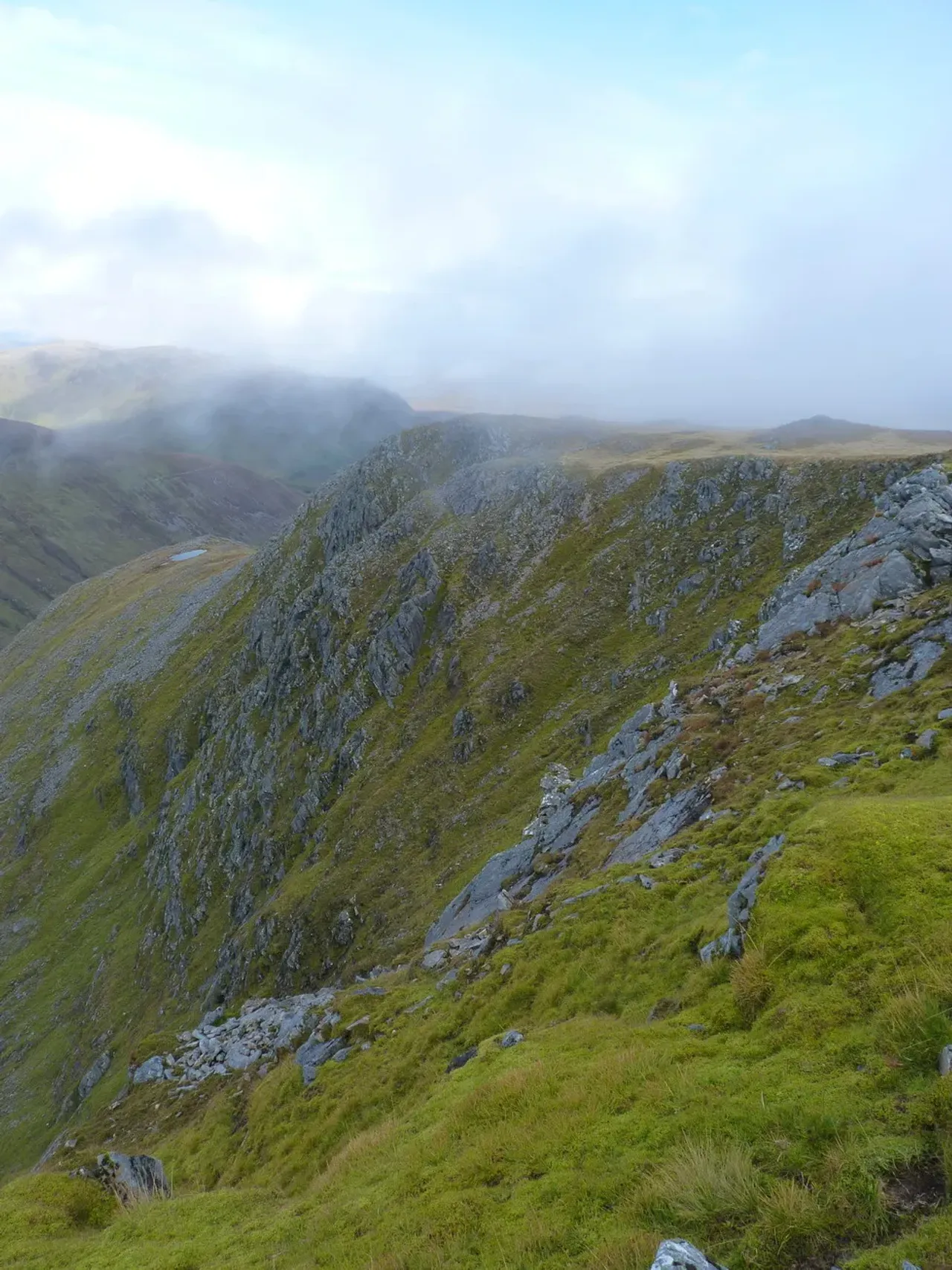 View of Carn Ghluasaid (956m), Kintail, Scotland