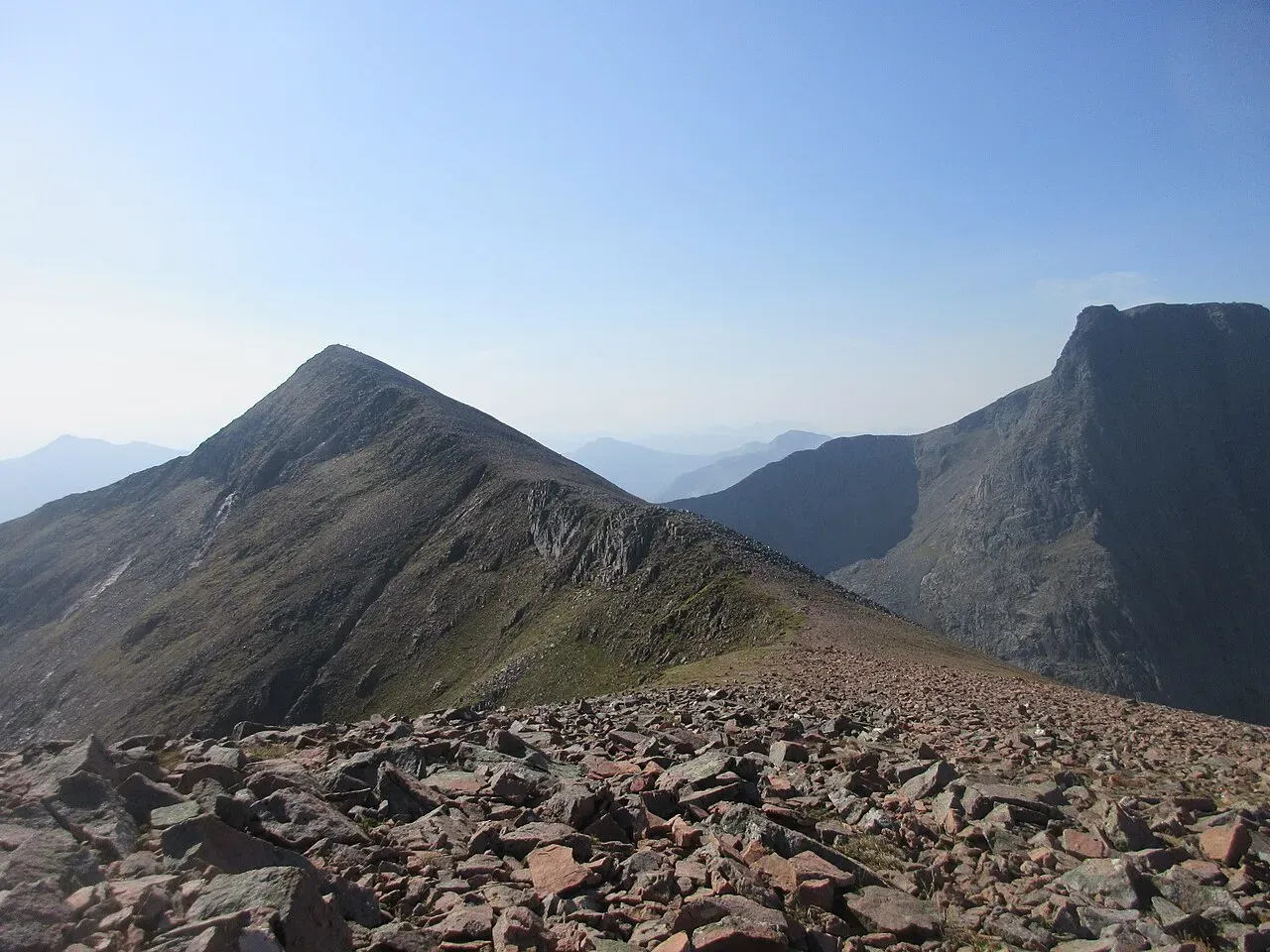 View of Carn Mor Dearg (1220m), Fort William, Scotland