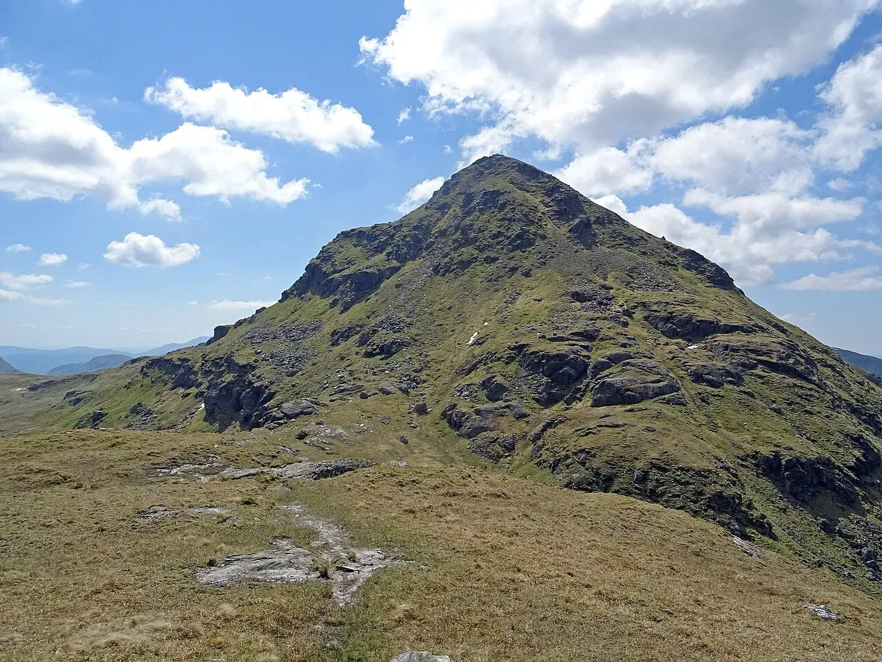 View of Cruach Ardrain (1046m), Loch Lomond, Scotland