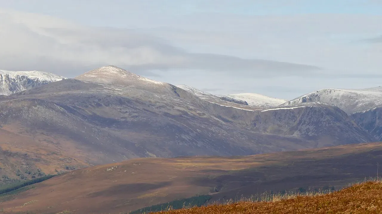 View of Derry Cairngorm (1155m), Cairngorms, Scotland