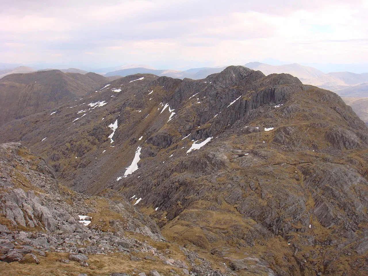 View of Garbh Chioch Mhor (1013m), Fort William, Scotland