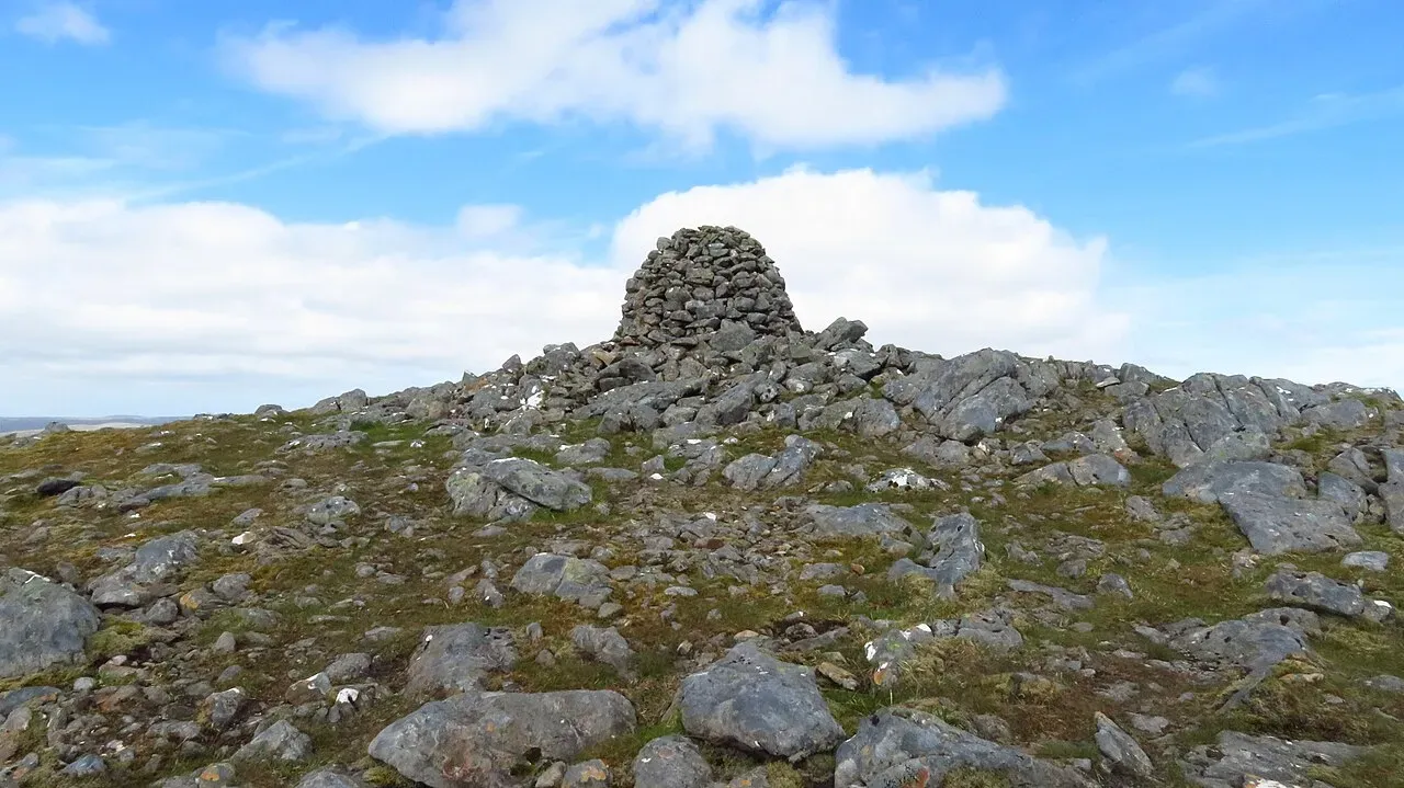 View of Geal Charn (Monadhliath) (926m), Cairngorms, Scotland