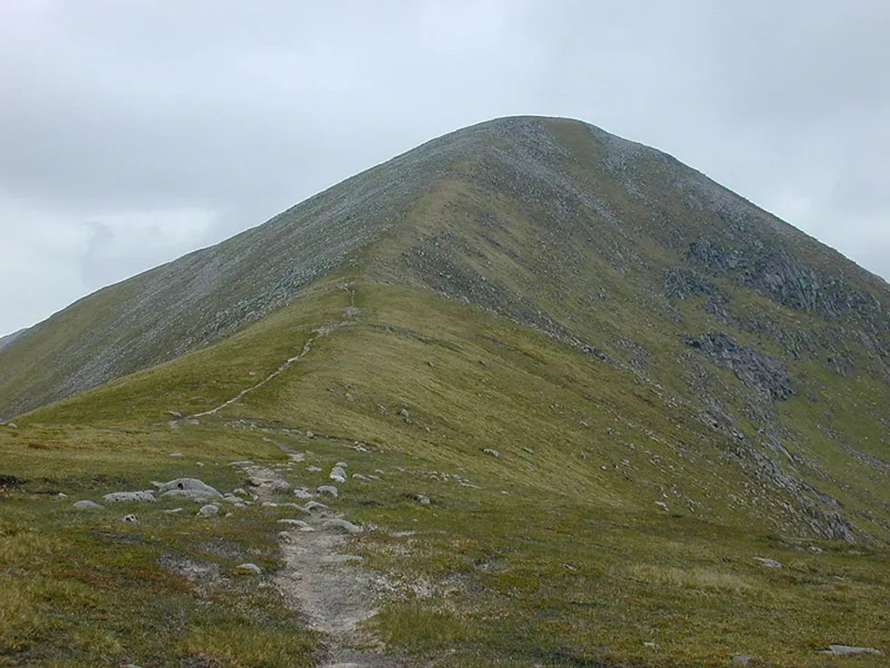 View of Glas Bheinn Mhor (998m), Fort William, Scotland