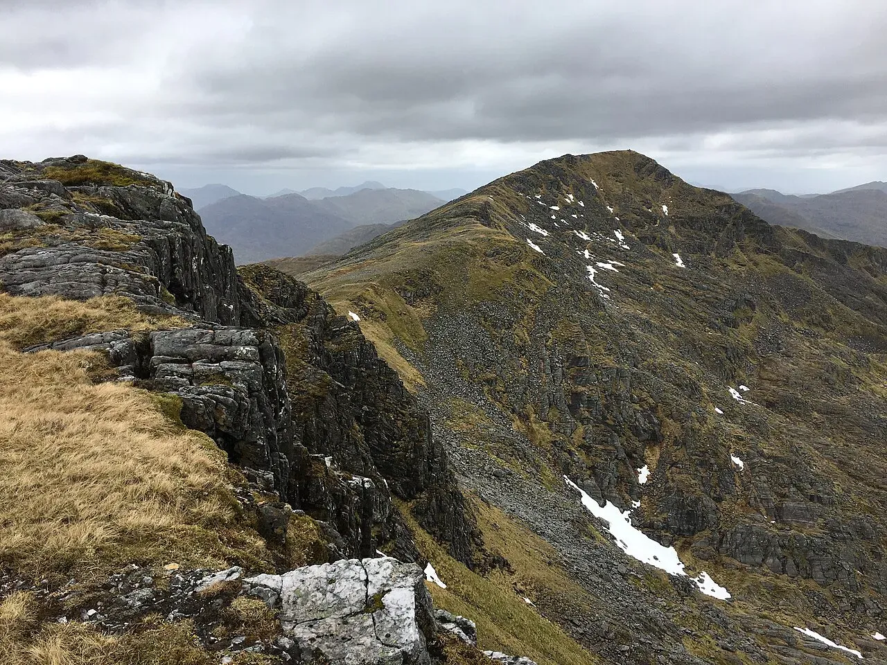 View of Gleouraich (1035m), Fort William, Scotland