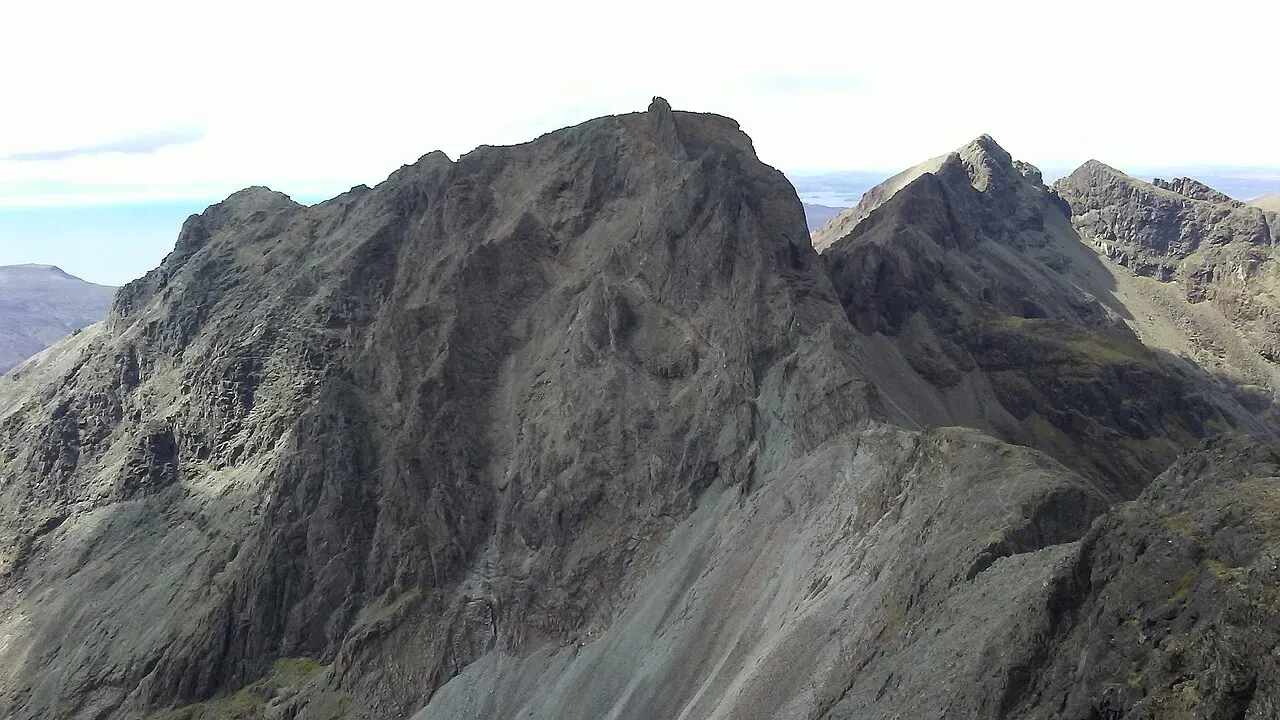 View of Sgurr Dearg (986m), Islands, Scotland