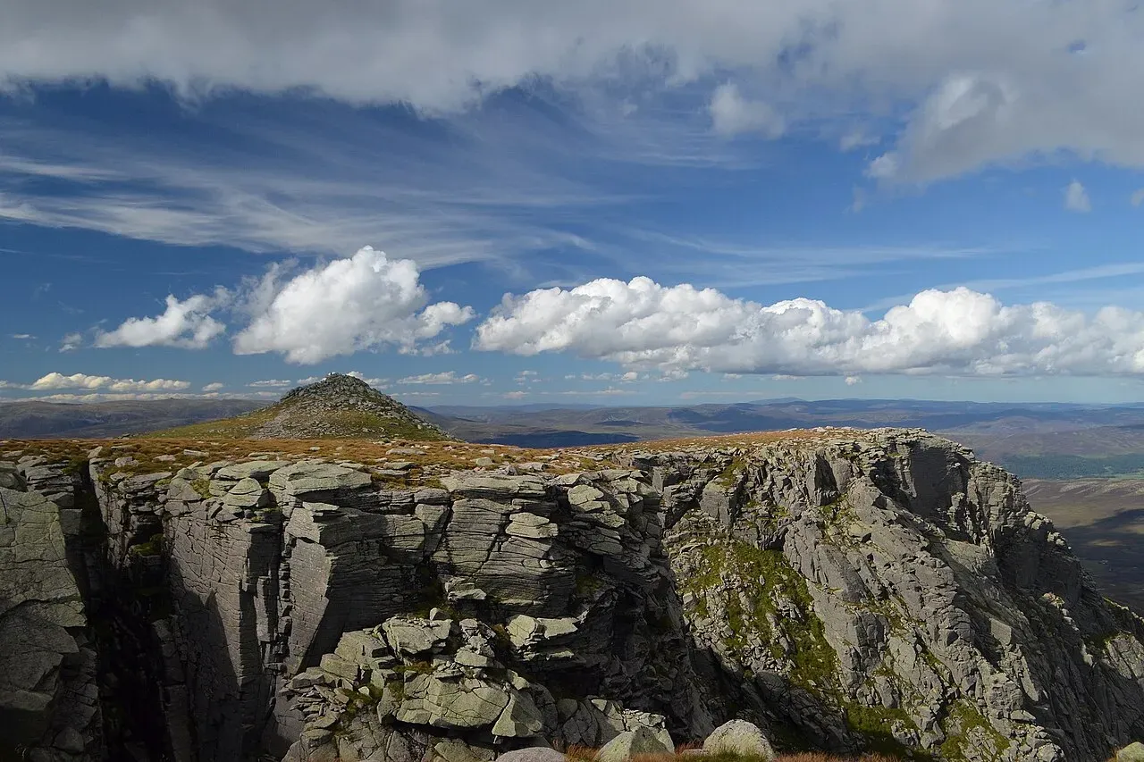 View of Lochnagar (1156m), Cairngorms, Scotland