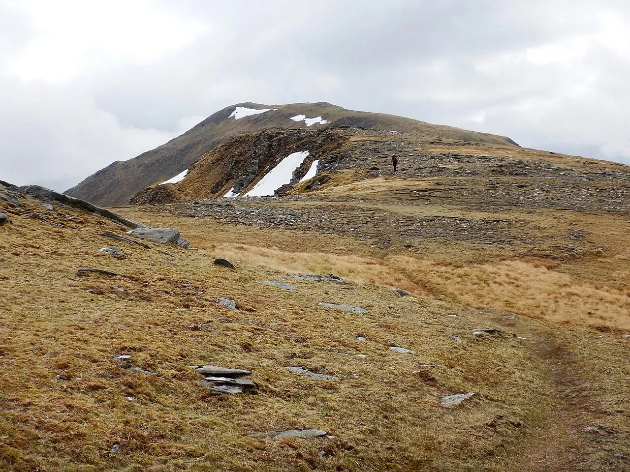 View of Meall Buidhe (Knoydart) (946m), Fort William, Scotland