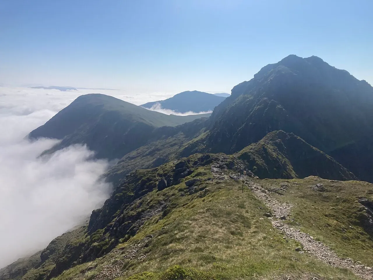 View of Meall Dearg (952m), Fort William, Scotland