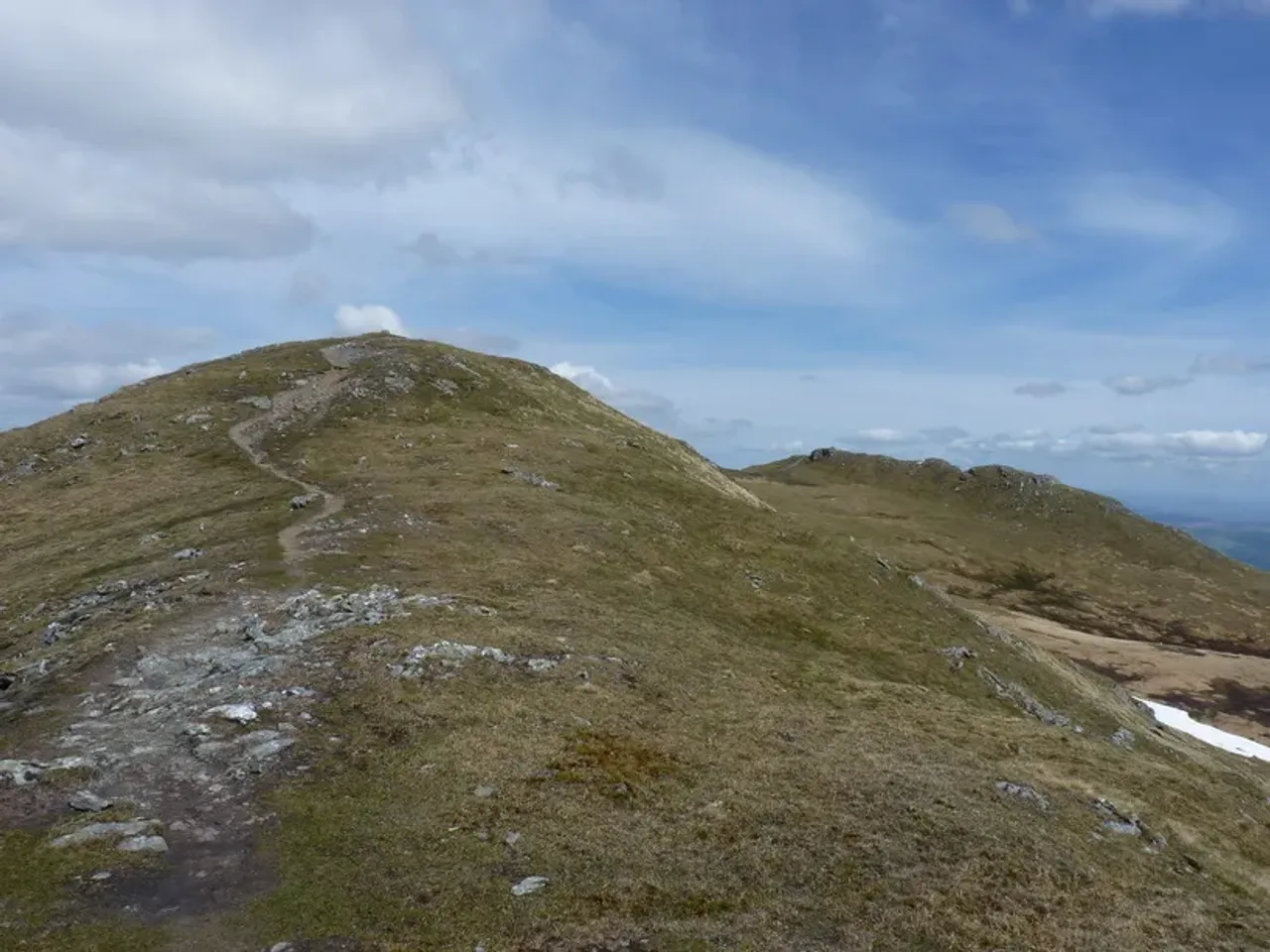 View of Meall Garbh (Ben Lawers) (1123m), Perthshire, Scotland