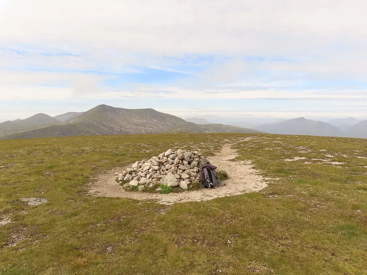 View of Meall nan Eun (928m), Fort William, Scotland