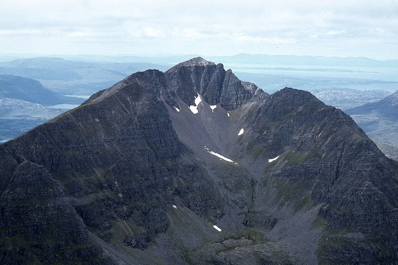 View of Mullach an Rathain (1024m), Torridon, Scotland