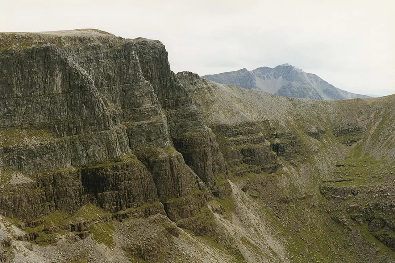 View of Ruadh-stac Mor (1010m), Torridon, Scotland